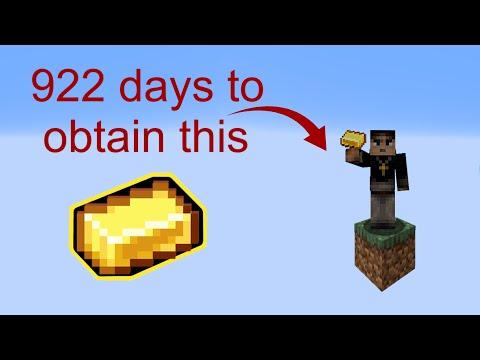 922 Days In Real One Block (No Mods)