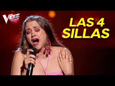 Las 15 Voces Que Giraron Las 4 Sillas | La Vo