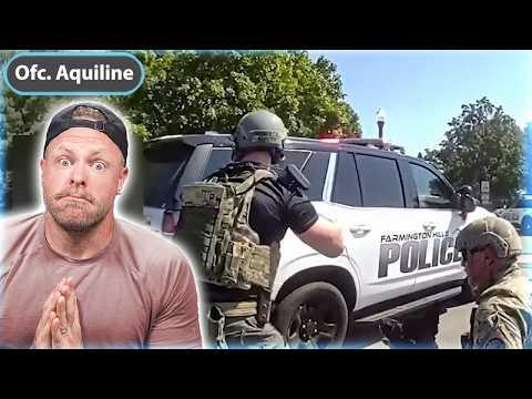AK47-Wielding Thug Turns Suburbia Into a Warzone (Absolutely wild)