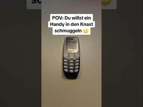 Wie man ein Handy in den Knast schmuggelt 😱