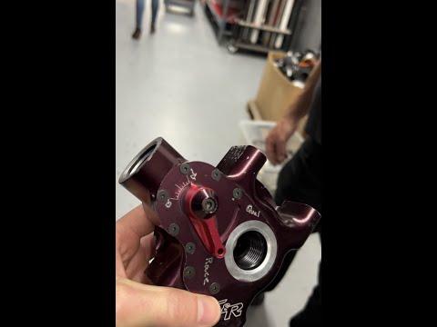 Trick NASCAR remote oil filter adapter explanation