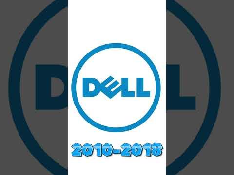 Dell Logo Evolution Historical Logos #shorts #technology #dell #laptop #pcgaming #pc #computer #tech