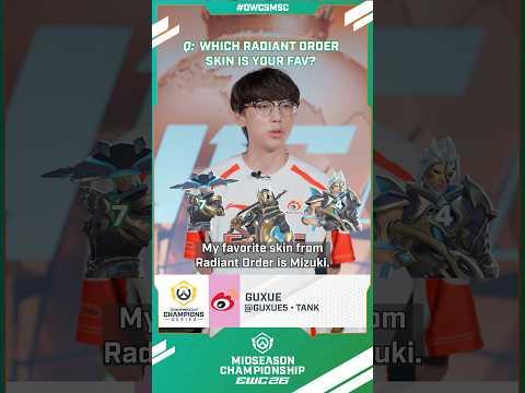 A very clear winner here...The Radiant Order bundle is available until August 10th! ✨#overwatch