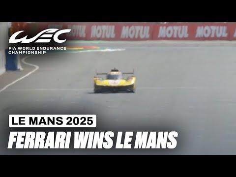 Kubica Crosses the Line and Ferrari Wins Le Mans! | 24 Hour Le Mans 2025 | FIA WEC