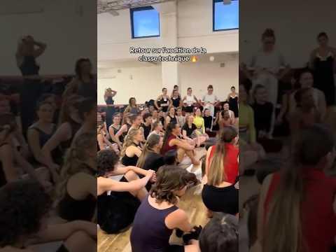 Audition de la classe Technique 😍🔥 #dance #audition #challenge