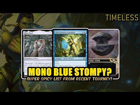 Mono Blue Stompy Is A Thing Now? | Timeless BO3 | MTG Arena