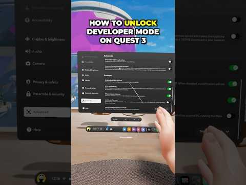 How to get Developer Mode on Quest 3!