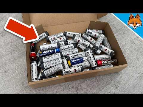 Du lagerst Batterien dein Leben lang FALSCH💥(Mit lebensgefährlichen Folgen)🤯