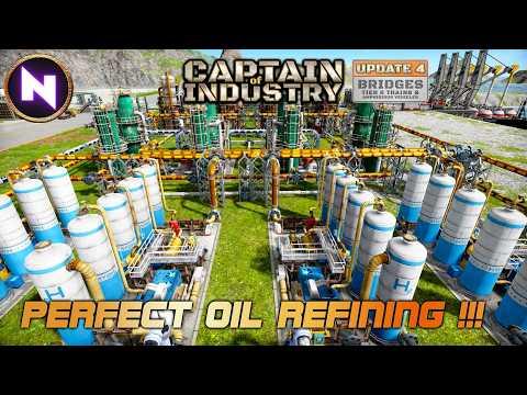 All In One Design for ADVANCED OIL REFINERY | 08 | CAPTAIN OF INDUSTRY - Update 4