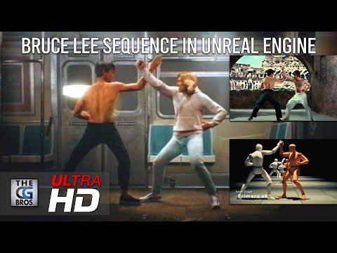 CGI Animation Process Demo: "Bruce Lee Chuck Norris In Unreal Engine" - by Taran Matharu | TheCGBros