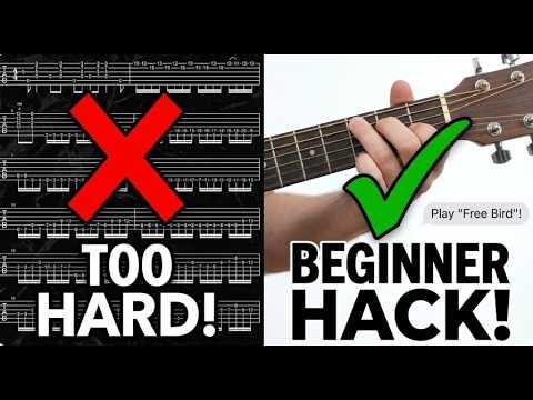 Someone yells "PLAY FREE BIRD!" and you actually can 🤯🦅 (Beginner Chords)