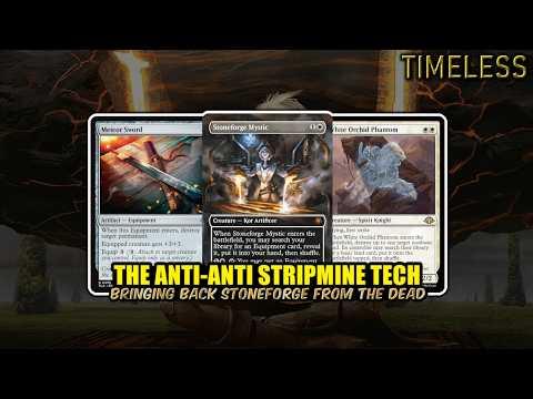Stoneforge Mystic Comes Back With Anti-Anti Stripmine Tech! | Timeless BO3 | MTG Arena