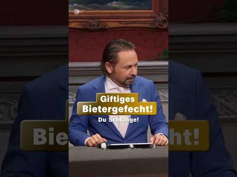 Giftige Stichelei in Verhandlung, aber sie antwortet mit Scheinen. | Bares für Rares XXL #shorts