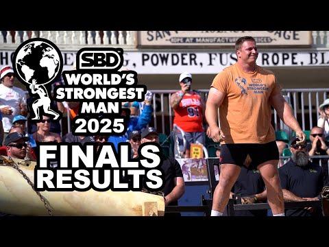 WORLD'S STRONGEST MAN FINAL 2025 RESULTS?!?! Ft. Hooper, Stoltman