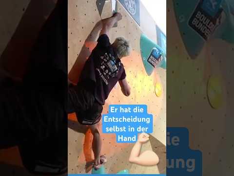LUKAS MOKROLUSKY kann den Ausgang vom Finale bestimmen 🏆 | BOULDER BUNDESLIGA #climb