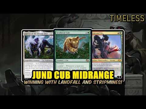 Looping Lands For That Sweet Landfall! | Jund Cub Midrange | Timeless BO3 | MTG Arena