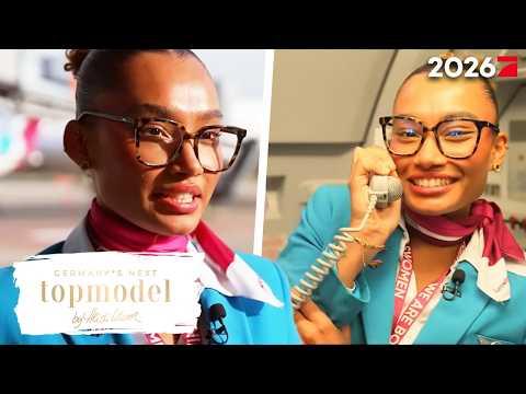 Flugbegleiterin & Model? Aurélie will hoch hinaus! | Germanys next Topmodel | ProSieben