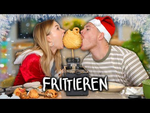 Wir frittieren Weihnachts-Essen in XXL - 5 Jahre später mit @JuliaBeautx