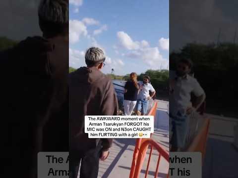 Arman Tsarukyan FORGOT his MIC was ON and N3on CAUGHT him FLIRTING with a girl 😳👀