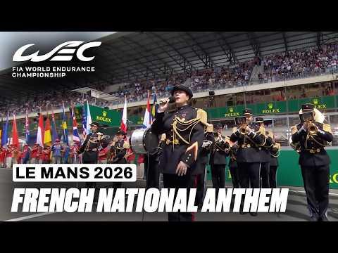 The Incredible French National Anthem | 24 Hours of Le Mans 2026 | FIA WEC