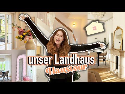 UNSERE LANDHAUS TOUR 🏡 BEFORE & AFTER ✨ - komplette Roomtour (Untergeschoss) | Sonny Loops