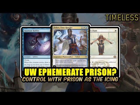 UW Ephemerate Becomes The Prison! | TImeless BO3 | MTG Arena