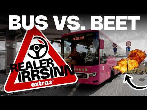 Realer Irrsinn: Blumenbeet stoppt Busse in Köln | extra 3