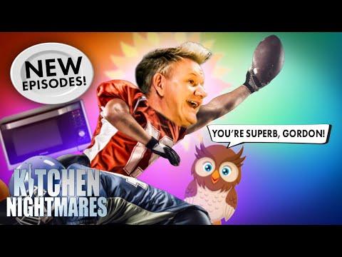 gordon wins the superbowl with his super chef powers | BRAND NEW Kitchen Nightmares COMPILATION