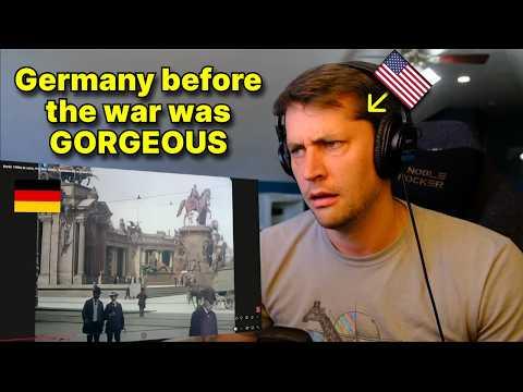 American reacts to Footage of Germany Before WWII