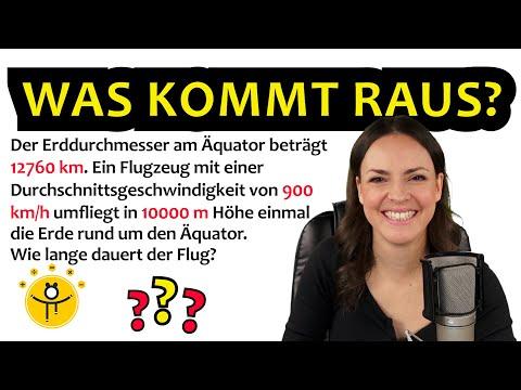 Wie lange dauert ein Flug um die Erde?