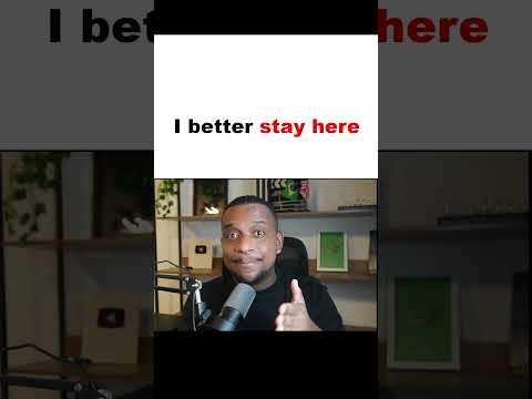 Como dizer "é melhor eu" em inglês