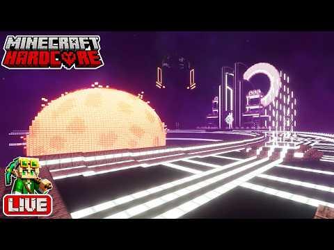 Building a Tron-Inspired Power Plant in my 55,700 Day Hardcore Minecraft World