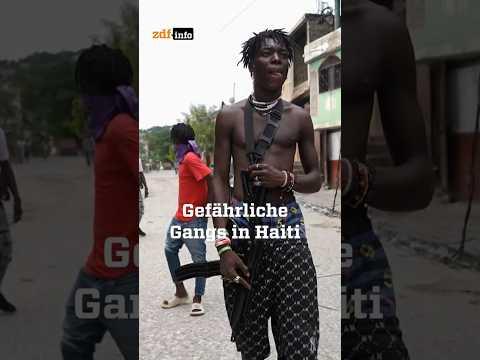 Haiti leidet unter Ganggewalt #zdfinfo #Haiti #Gangs