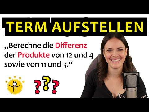 So übersetzt du Mathe-Texte in Terme! – Term aufstellen