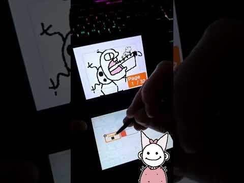 Recording "Yuut" #groovyspecimens #flipnote