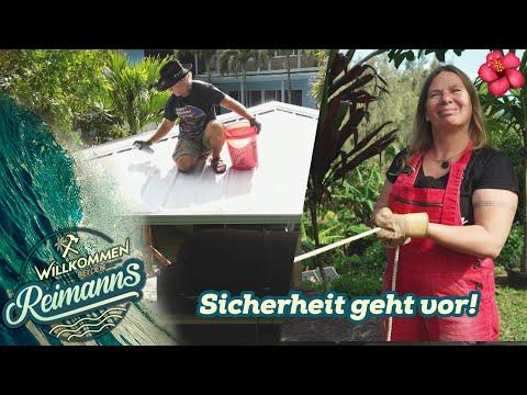 Konnys Leben in Manus Händen! ⚠️WAGHALSIGE Dacharbeit mit Seilsicherung |Willkommen bei den Reimanns