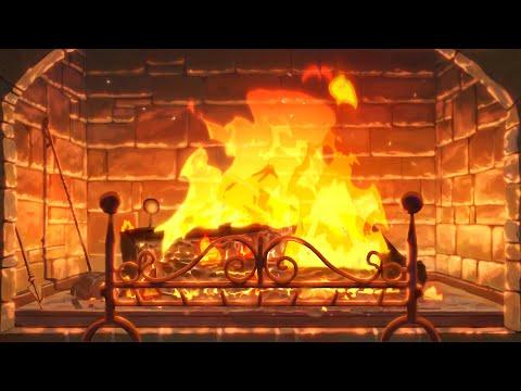 fireplace ambience 🔥 cozy sound to chill to