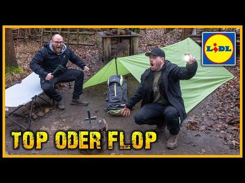 Outdoor Ausrüstung von LIDL - Bushcraft Survival Camping Test