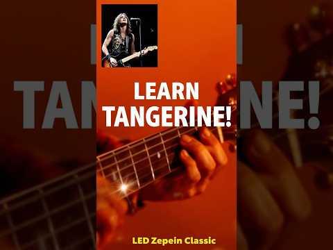 Master Led Zeppelin's Tangerine on Acoustic Guitar - Easy Jimmy Page Tutorial for Beginners