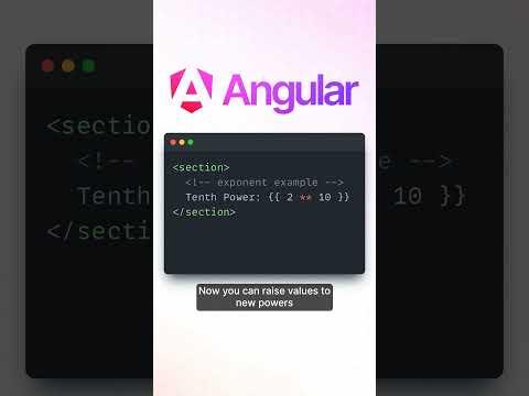 Support void and exponentiation operators in templates #Angularv20