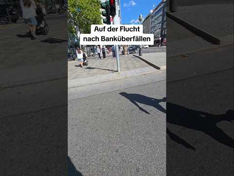 Auf der Flucht nach Banküberfällen!