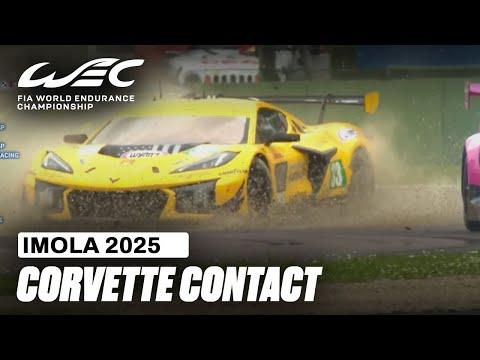 Contact and a Spin for the Corvette | 6 Hours of Imola | FIA WEC