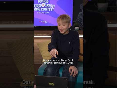 Bester Dance-Break! Reaction zur Niederlande | Madow - Freeze | Junior ESC Song Check #shorts #esc