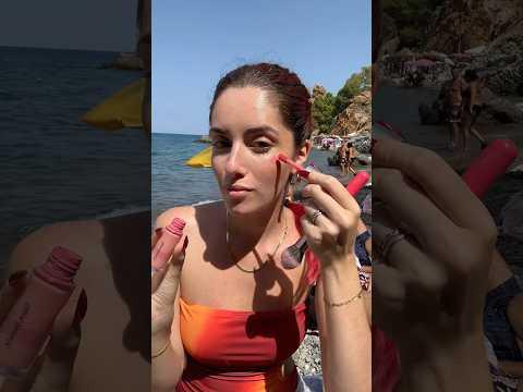 Schminken am Strand in Italien
