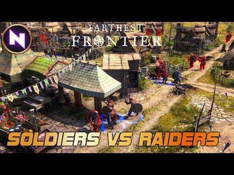 Military Focus: Barracks, Walls & Raiders In FARTHEST FRONTIER 1.0 | 05 | Lets Try