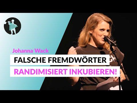 Über das richtige falsche verwenden von Fremdwörtern | Johanna Wack | Poetry Slam