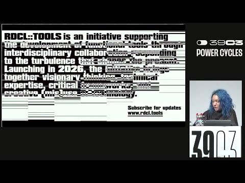 39C3 - Coding Dissent: Art, Technology, and Tactical Media