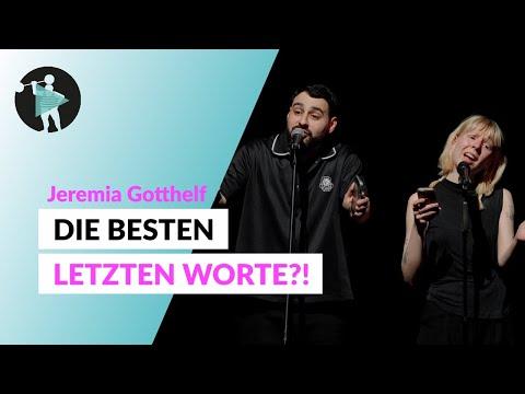 In sechs Minuten wird dieses Mikrofon abgestellt | Team Jeremia Gotthelf | Poetry Slam