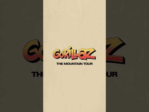 Tickets on sale now - The Mountain Tour UK & Ireland 2026 #gorillaz #TheMountainTour