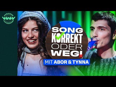 SONG KORREKT oder WEG! (mit Abor & Tynna - unsere ESC-Hoffnung!🇩🇪)